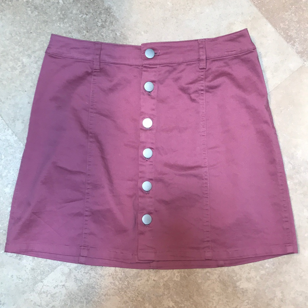 Button Down Skirt